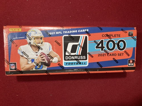 2021 Donruss Football Factory Sealed Set - 400 Cards