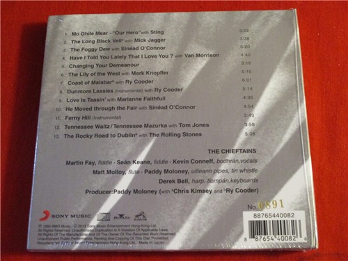 The Chieftains – The Long Black Veil 8876544082 EU CD, Album LTD SEALED - Picture 2 of 2