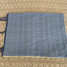 Target Home Quilted Pillow Shams Blue/Green Reversible Set 2