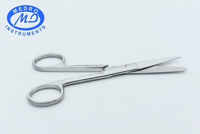 Dressing & Operating Scissors 5.5'' Sharp/Blunt Straight OR Surgical Instruments
