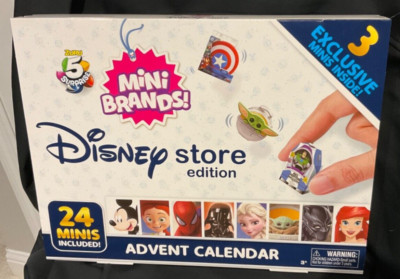 Mini Brands  Disney Store Edition Advent Calendar 24 Minis NIB! 5 surprise minis