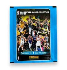 2023-24 Panini NBA Sticker &amp; Card Collection Factory Sealed Pack