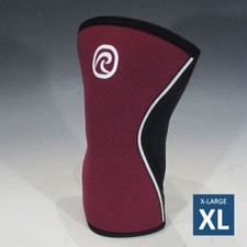 Rehband 105314-0 Rx Knee Support 5mm, Burgundy, XL Neoprene Sport Brace