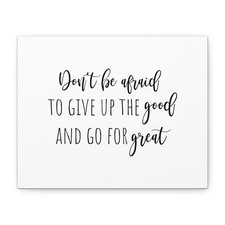 Inspirational Canvas Art, Motivational Wall Decor, Home Office Decor, Gift Idea,