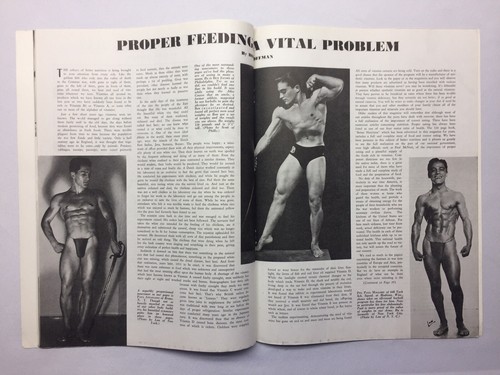 1943 / STRENGTH & HEALTH / BODYBUILDING MAGAZINE / MUSCLE / LIFTING / FITNESS - Imagen 8 de 12