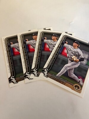 2025 Topps Series 2 #660 Jonathan Cannon - Chicago White Sox ''4-card lot''