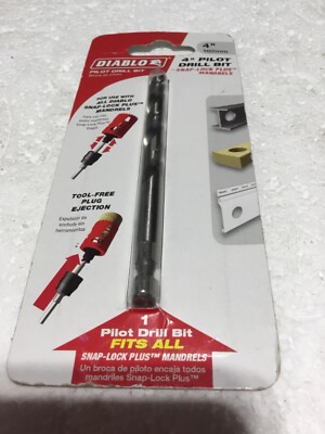 DIABLO #DHS4BITII 4'' PILOT DRILL BIT BRAND NEW IN SEALED PACKAGE