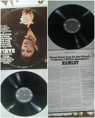 Hamlet Record ALbum 33 Richard Burton OS 2620