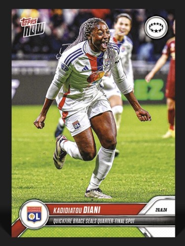 2024/2025 TOPPS NOW ⭐ UEFA CHAMPIONS LEAGUE DONNE ⭐ SERIE / LISTA - Picture 22 of 59