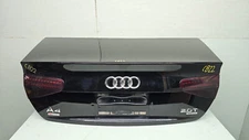 13-16 Audi B8.5 A4 Quattro S-Line Rear Trunk Lid Cover Panel Assembly Black OEM