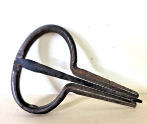 Vintage Mouth or Jaw Harp 4.5 Inch - Made in ENGLAND - Metal Musical Instrument