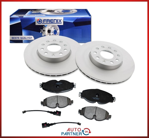 Coated Bremsscheiben 288Mm + BelÄGe Vorne FüR Vw Golf 7 Audi A3 8V Leon Octavia-image