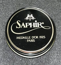 Saphir Medaille D’Or Shoe Polish Wax. Light Brown. 
