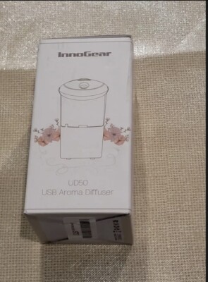 InnoGear UD50 USB Aroma Vehicle Cup Holder Car Diffuser For Essential Oils