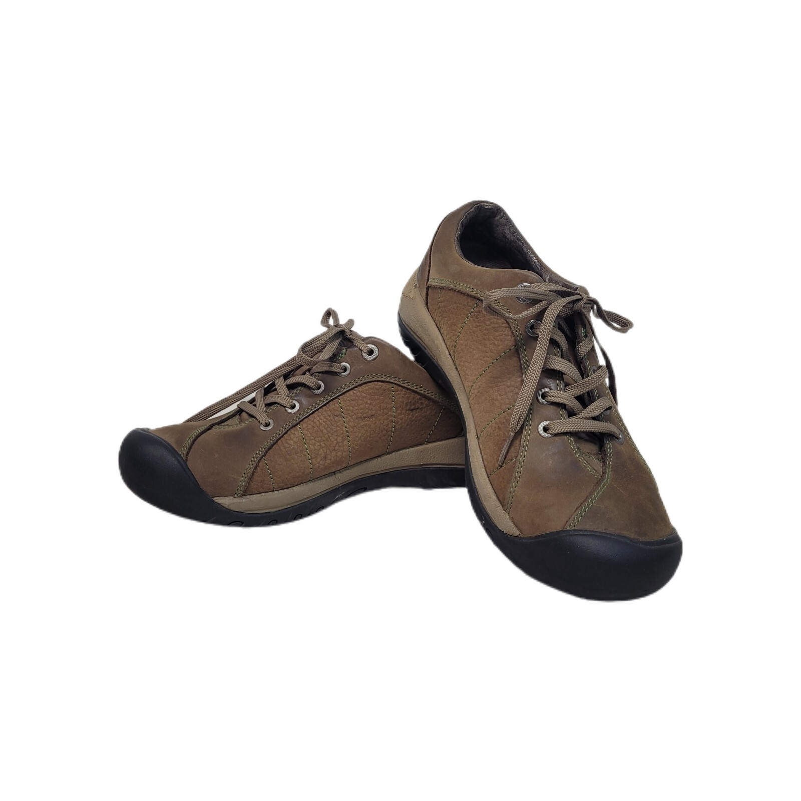 Scarpe da trekking Keen donna taglia 10 pelle marrone TXS 0613 qualità outdoor