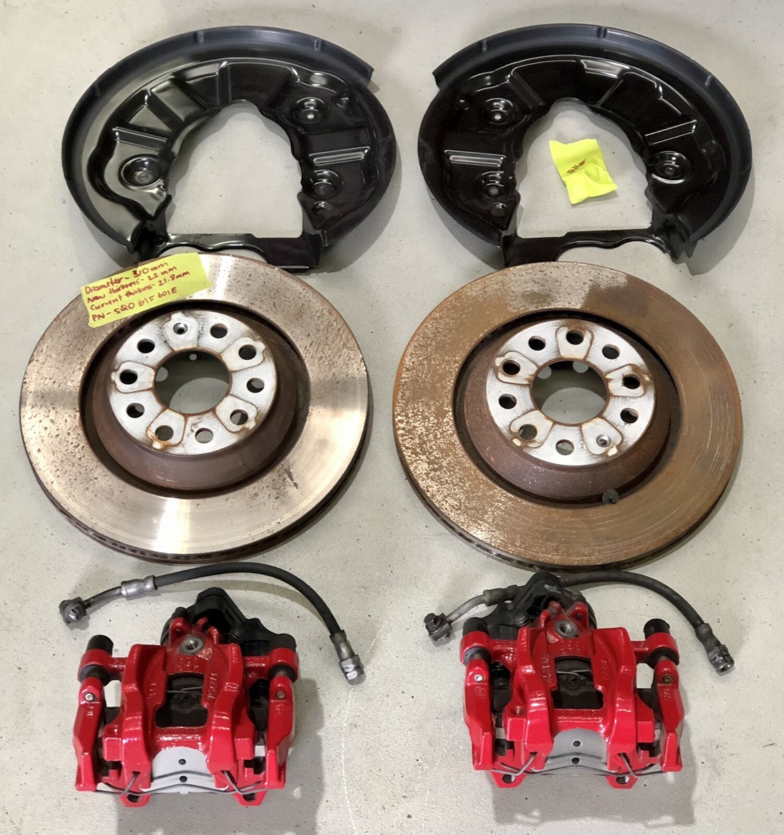 Rotors Calipers