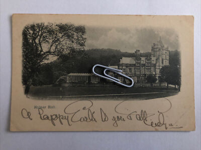 Holker Hall Cumbria Außenansicht Garten 1902