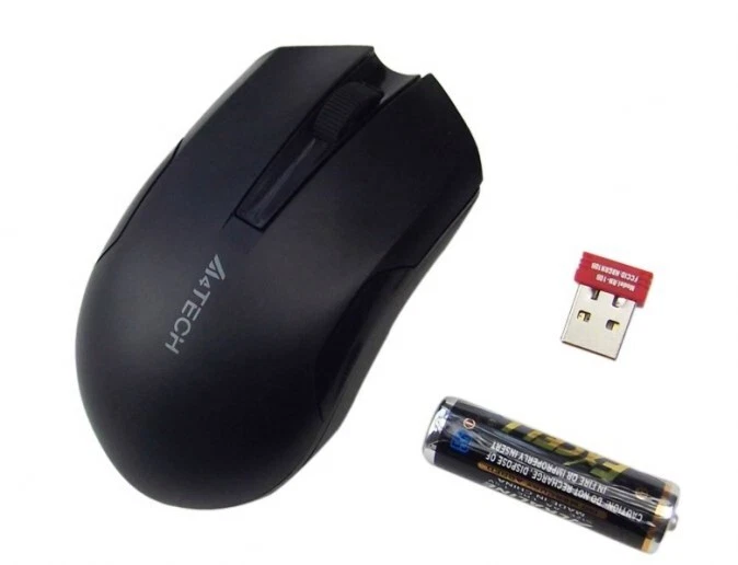 4711421902076 A4Tech G3-200N mouse Ambidextrous RF Wireless V-Track 1000 DPI A4  - Image 3 of 4
