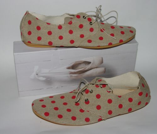  New $110 Anniel Ballet Derby Shoes   10US/41EU - Afbeelding 1 van 3