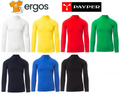PAYPER TPLAYER KIDS T-Shirt Technik Langarm Lupenkragen Atmungsaktiv Junge