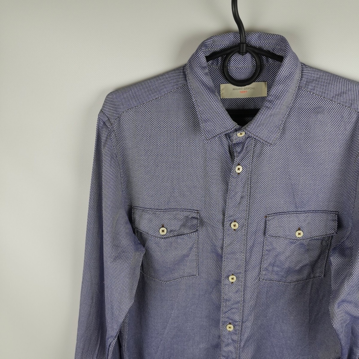 Mauro Grifoni shirt classic made in italy 2 pocket | eBay