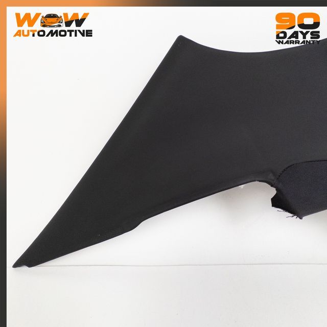 06-12 BENTLEY CONTINENTAL FLYING SPUR REAR LEFT D PILLAR TRIM COVER BLACK OEM