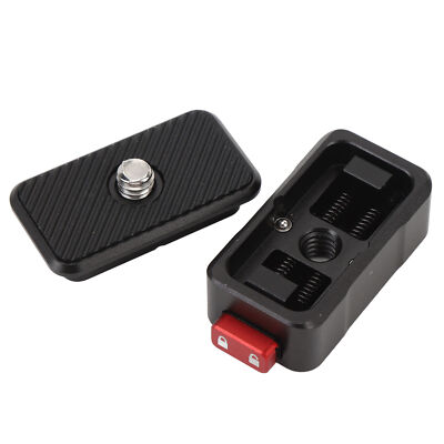 Quick Release Base With 1/4in Screw Quick Release Plate For Mirrorless Camer New