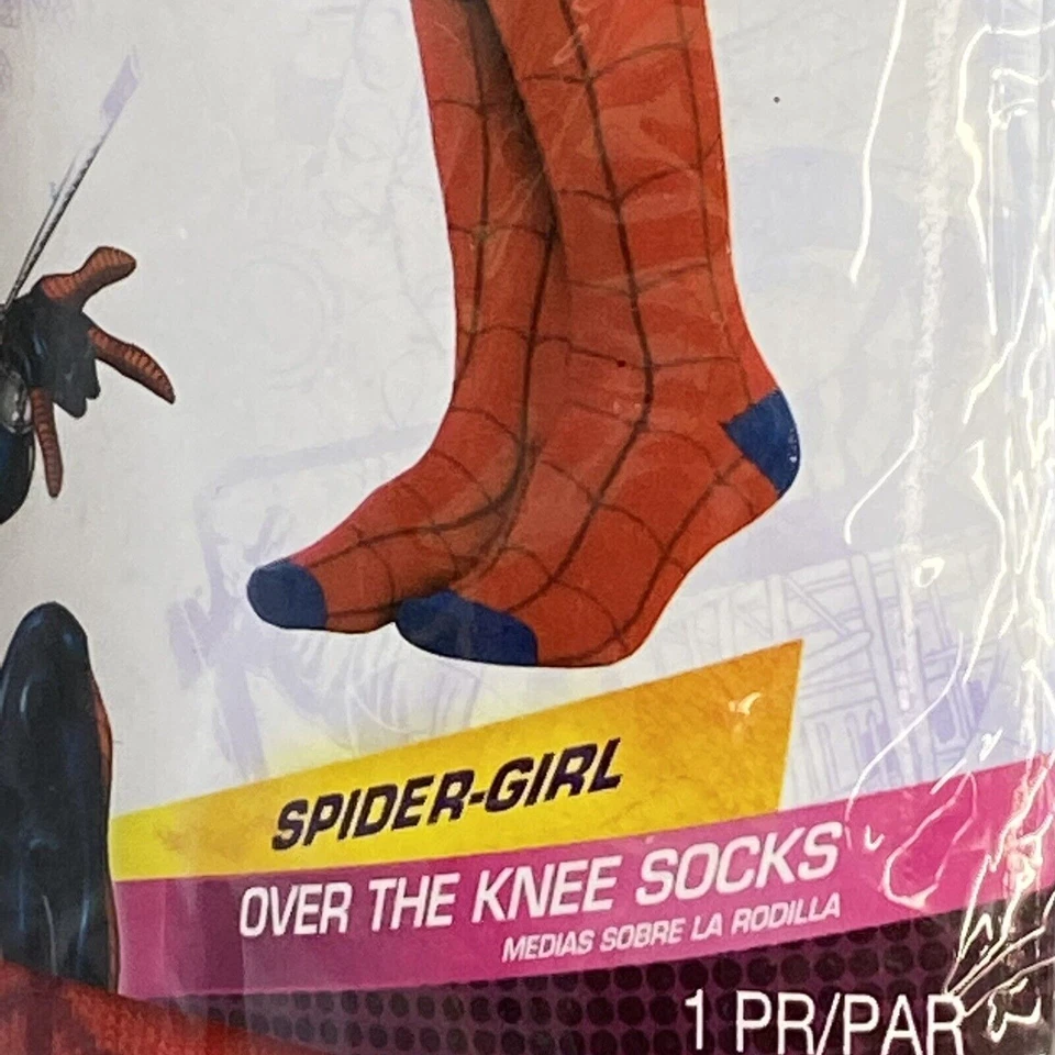 漫威蜘蛛女孩过膝袜角色扮演万圣节服装装扮成人 — 第 4/4 张图片