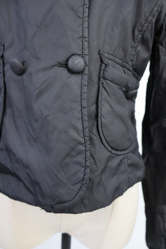 Jacket Minimalist Satin Nylon Women's Jacket Size M Woman Jacket Y2K 2000'S - Picture 4 of 9
