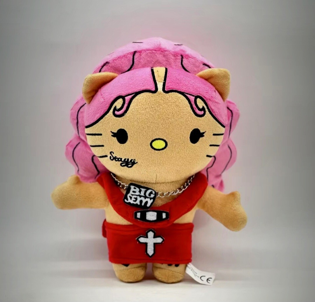 Sexyy Red Hello Kitty Rapper Plushie | New Plush Toy, Free Shipping