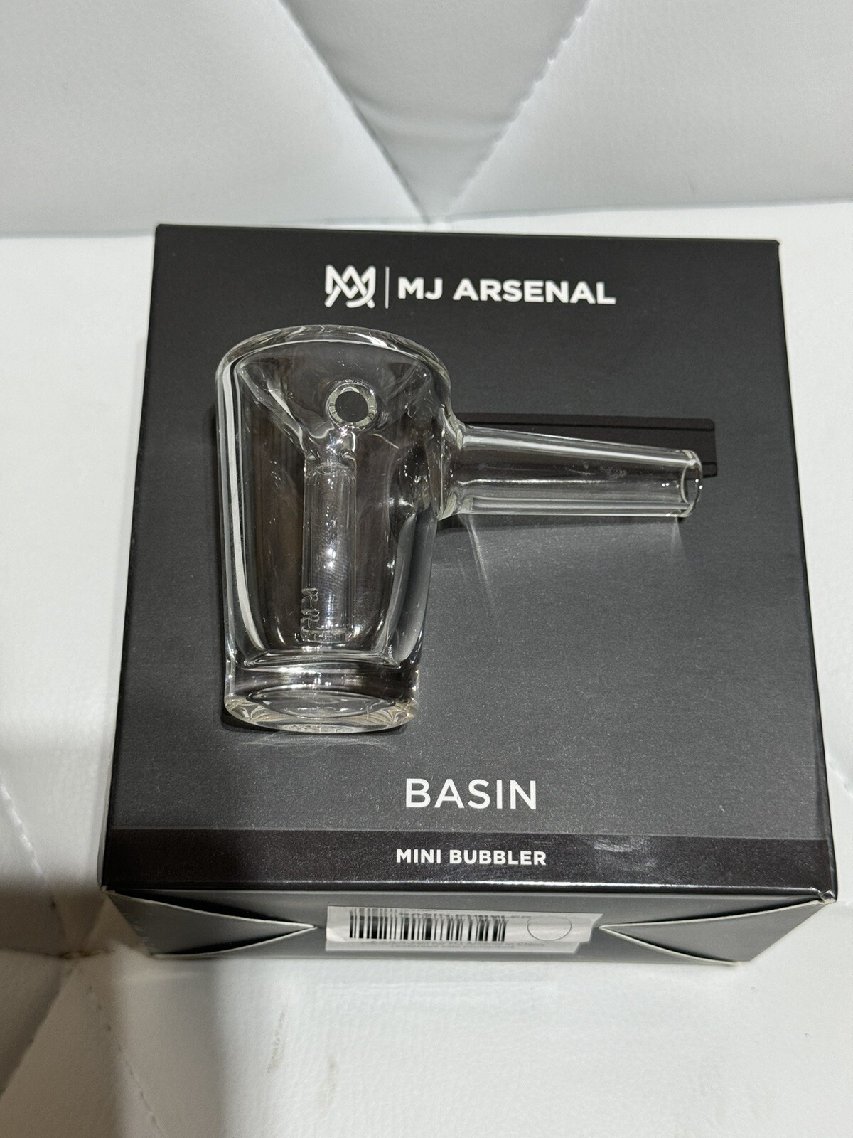 Glass Bubbler Pipe - Mj Arsenal - BASIN