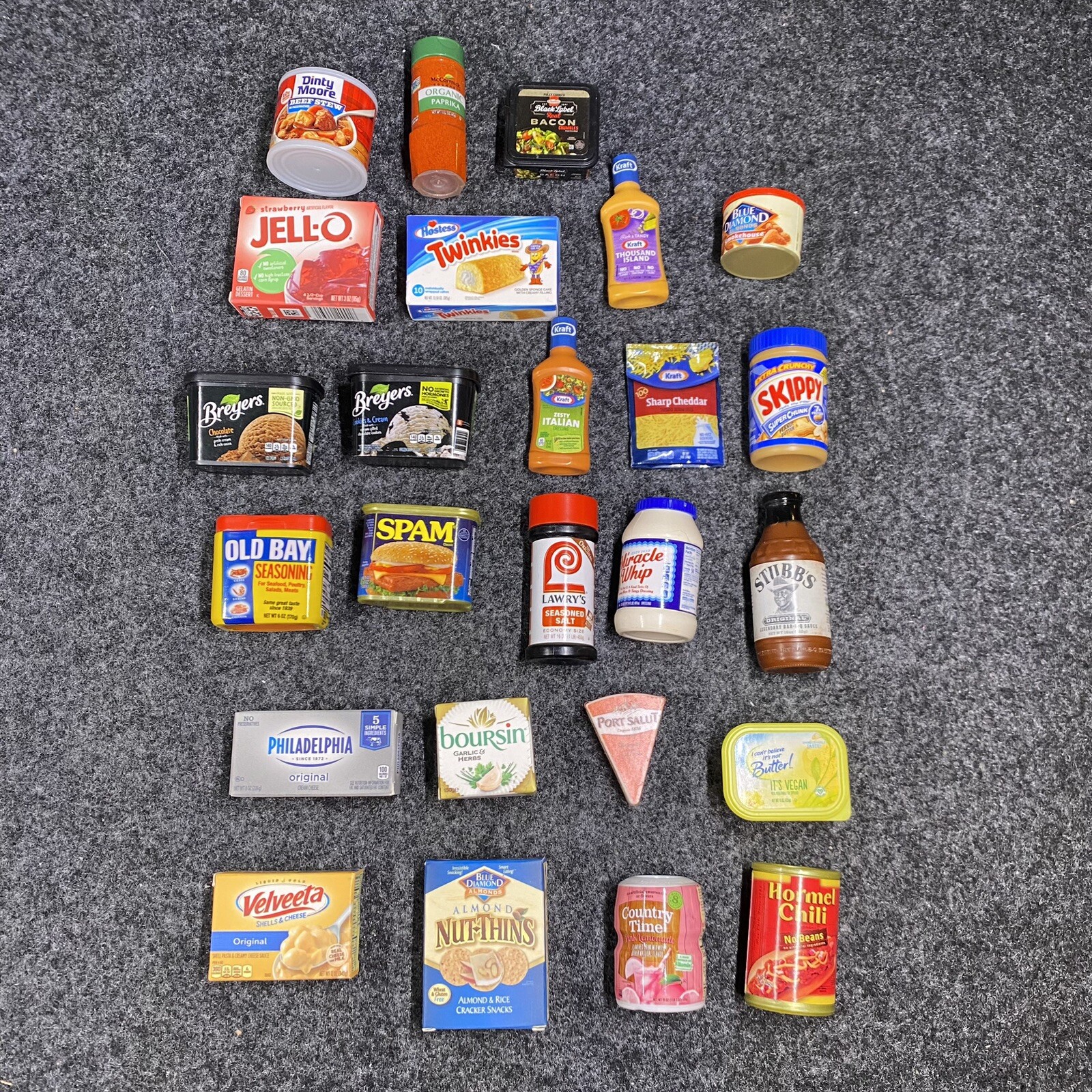 TOY Mini Brands ZURU Lot of 25 Random Food Condiments and Seasonings