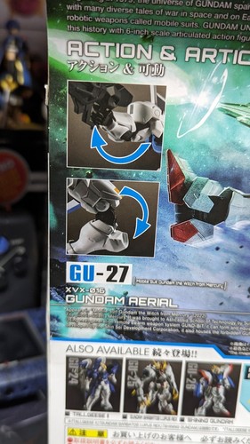 Bandai GUNDAM UNIVERSE Mobile Suit Gundam: Gundam Aerial - Picture 11 of 11