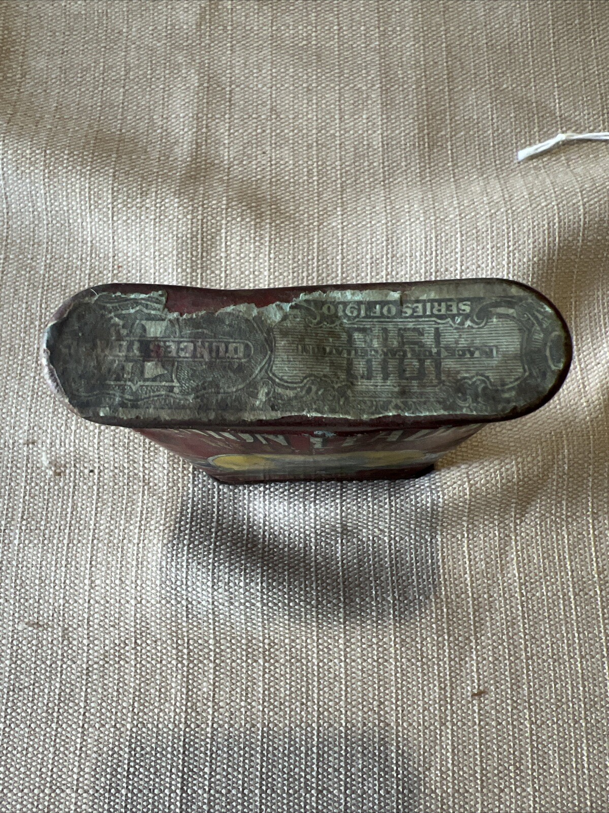 ADVERTISING  EMPTY  UNION LEADER Redi Cut VERTICAL  POCKET TOBACCO