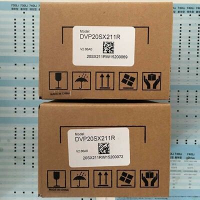 1PCS New   DVP20SX211R PLC Module In Box Expedited Shipping #WD8