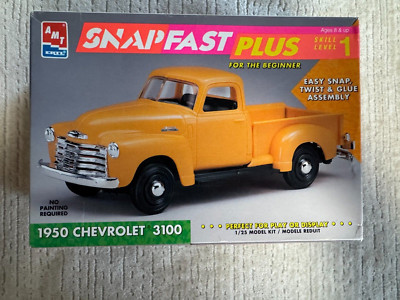 AMT Ertl - Snap Fast Plus - 1950 Chevrolet 3100 - 6665- Modellbausatz - 1:25