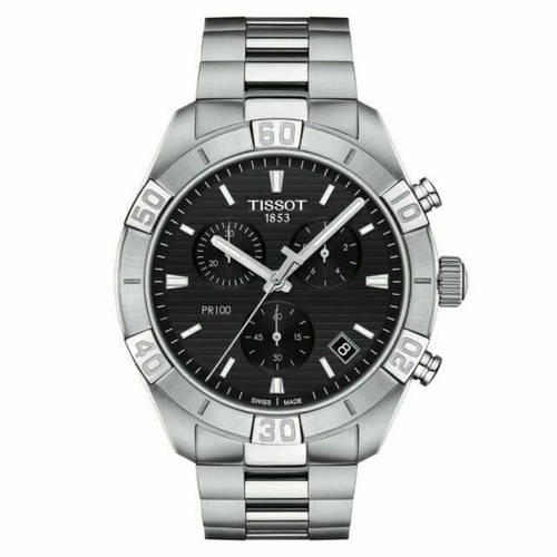 Gents TISSOT T069417A Titanium Sapphire Dial Chrono - 100m | eBay UK