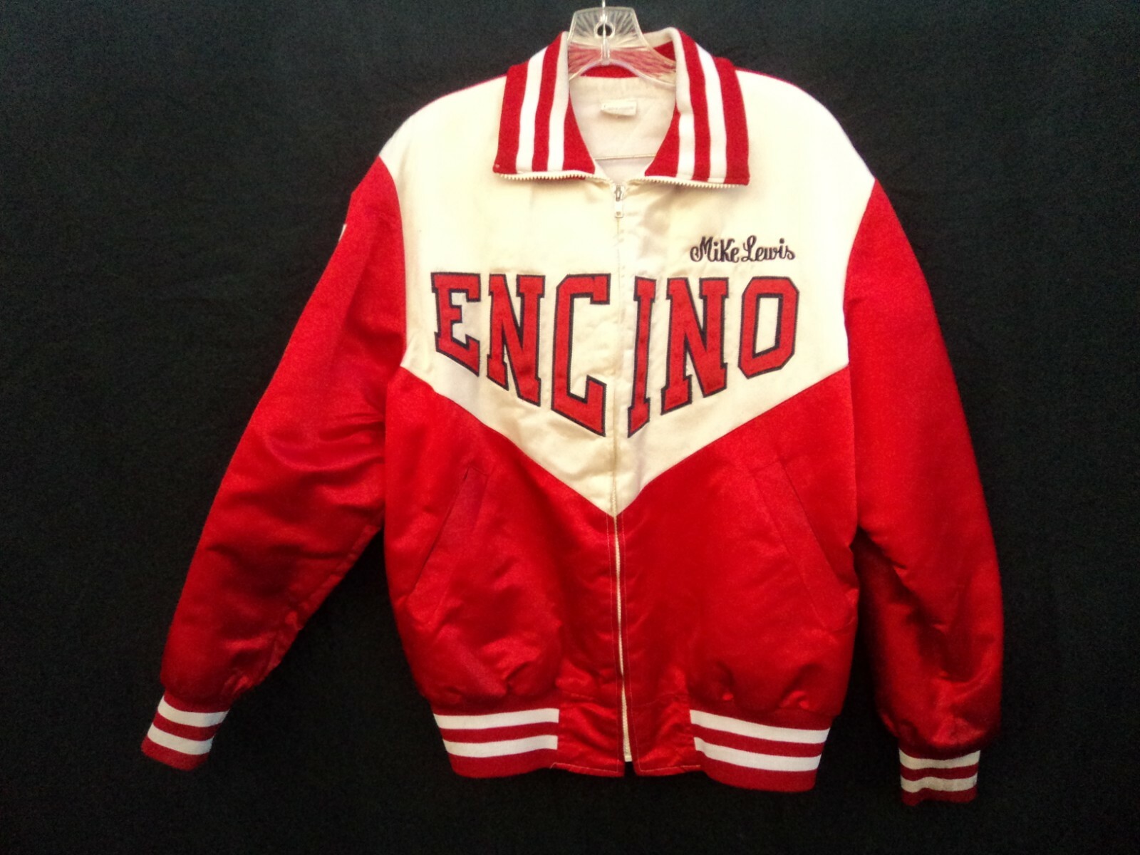Giacca da wrestling vintage 1987 Encino Pony League North Region Coast Champions taglia L