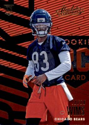 2018 Panini Absolute Rookie #115 Javon Wims Chicago Bears
