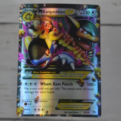 Mega Kangaskhan EX (79/106) XY: Flashfire - Holo - Ultra Rare Pokmon TCG |  eBay