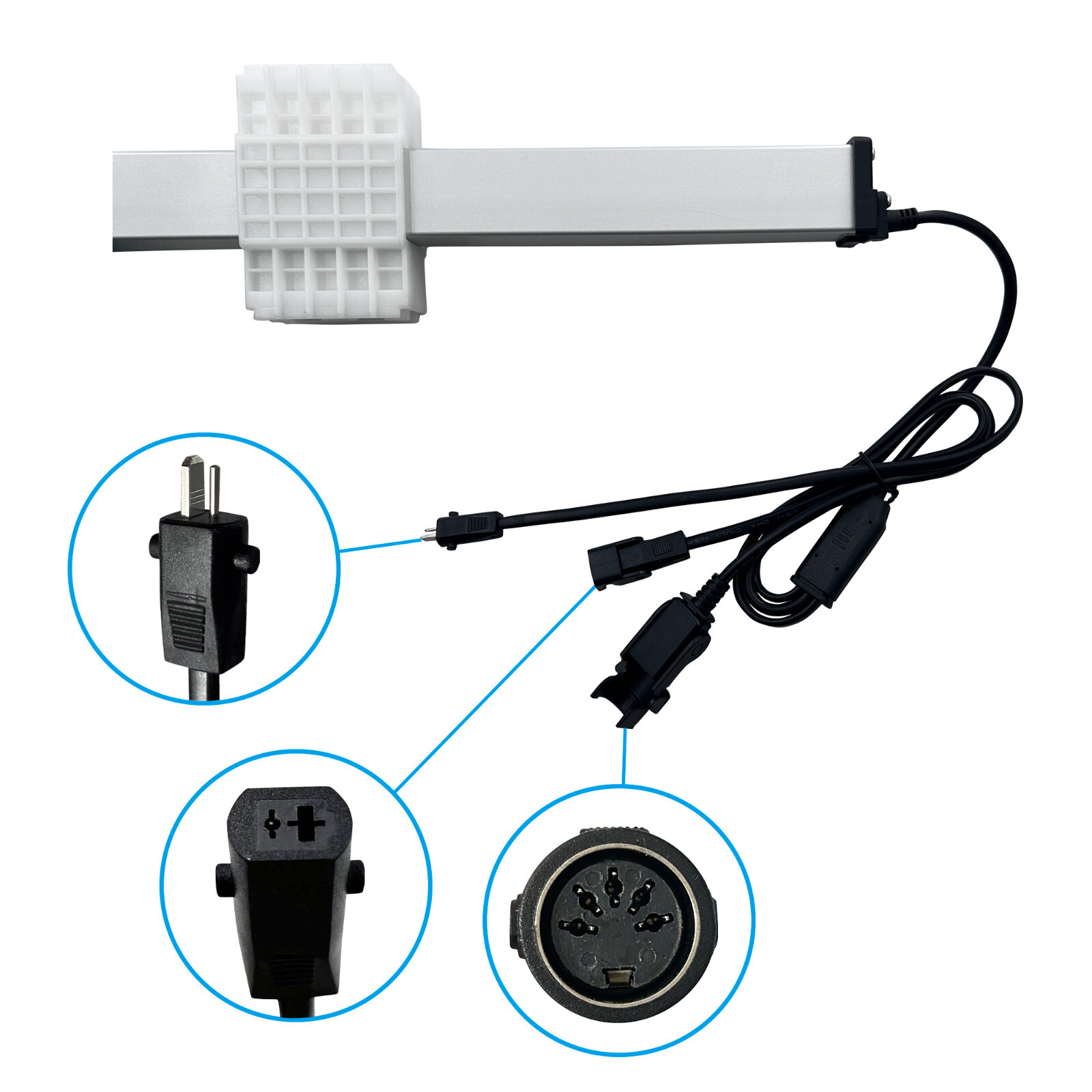 Emomo 3MTR 3MR157-203TB Linear Actuator Motor for Power Recliner Lift Chair