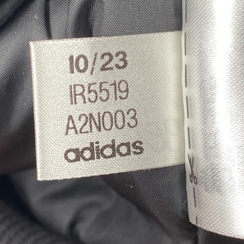 Adidas SST Oversized Snap Varsity Jacket Women’s Size M Black White IR5519 - Picture 13 of 15