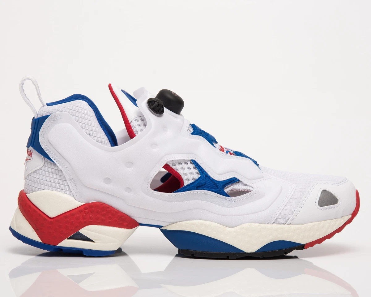 ángulo Interactuar George Bernard Reebok Classic InstaPump Fury 95 Men&#039;s White Red Blue Lifestyle Sneakers  Shoes | eBay