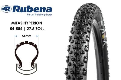 27.5 Fahrrad Reifen MITAS Hyperion Bike Tire 27.5x2.10 Tubeless Ready 54-584