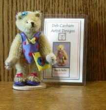 DEB CANHAM Artist Designs BEACH BELLE, Hot Editions Coll. 3.75"  LE Mohair