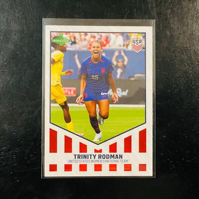 Trinity Rodman USWNT Soccer Card 2023 Parkside Recap Team Set United States USA