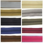 Continuous Zip Chain No 5 and Sliders Upholstery Sewing Cushions 14 COLOURS