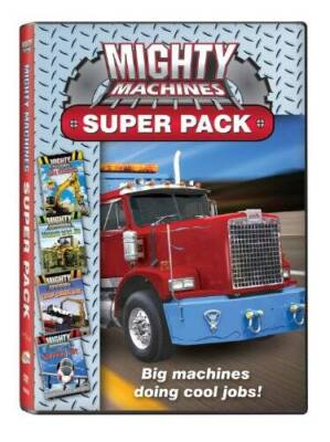 #ad Mighty Machines: Super Pack 4 disc set DVD By Mighty Machines VERY GOOD $9.08