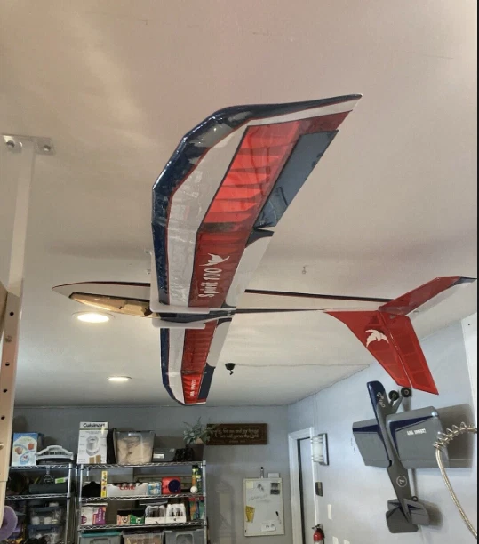 RC Airplane  Hanger Ceiling Mount Wall Bracket for Hanging Extra Large Planes - Image 3 of 4