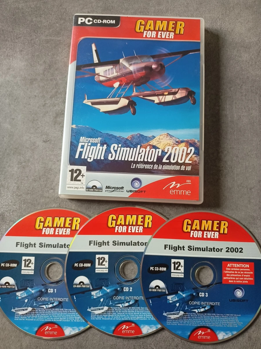 Microsoft Flight Simulator – Version PC Big Box MS-Dos – Avec Notice FR